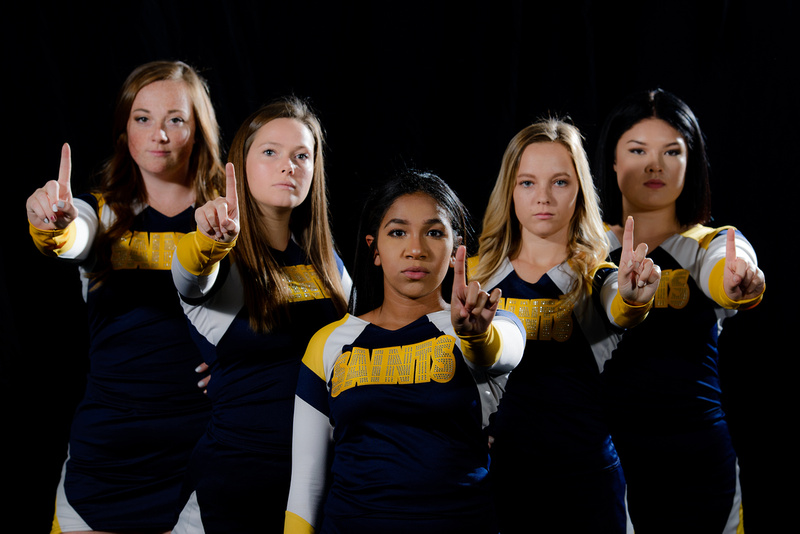 Zenfolio Siena Heights University 10122018 Cheer Media Shoot